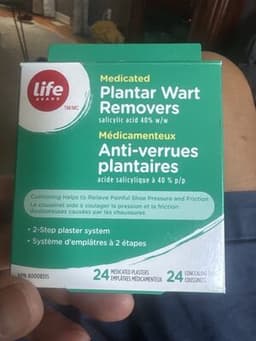 Life Brand Plantar Wart Removers: a basic salicylic acid treatment, reviewed blind