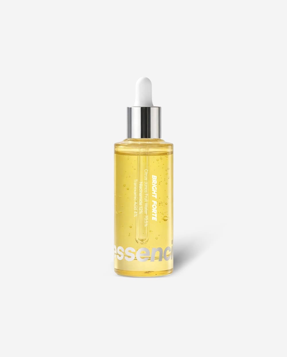 essenciel's Bright Forte Ampoule pairs 12% niacinamide with 4% tranexamic acid — and mostly earns it
