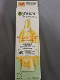 Garnier's Vitamin C cream is more niacinamide than vitamin C
