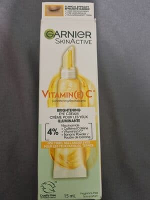Garnier's Vitamin C cream is more niacinamide than vitamin C