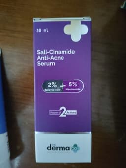 The Derma Co's Sali-Cinamide serum: a workmanlike combo for mild acne