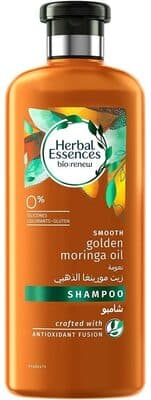 Herbal Essences Golden Moringa Oil Shampoo is a fragranced SLS cleanser hiding behind a botanical label