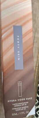 Fenty Skin's Hydra Vizor Huez is hard to assess without an ingredient list