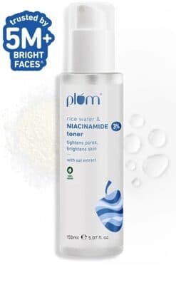 Plum's rice water toner is a competent niacinamide hybrid — but not a standout